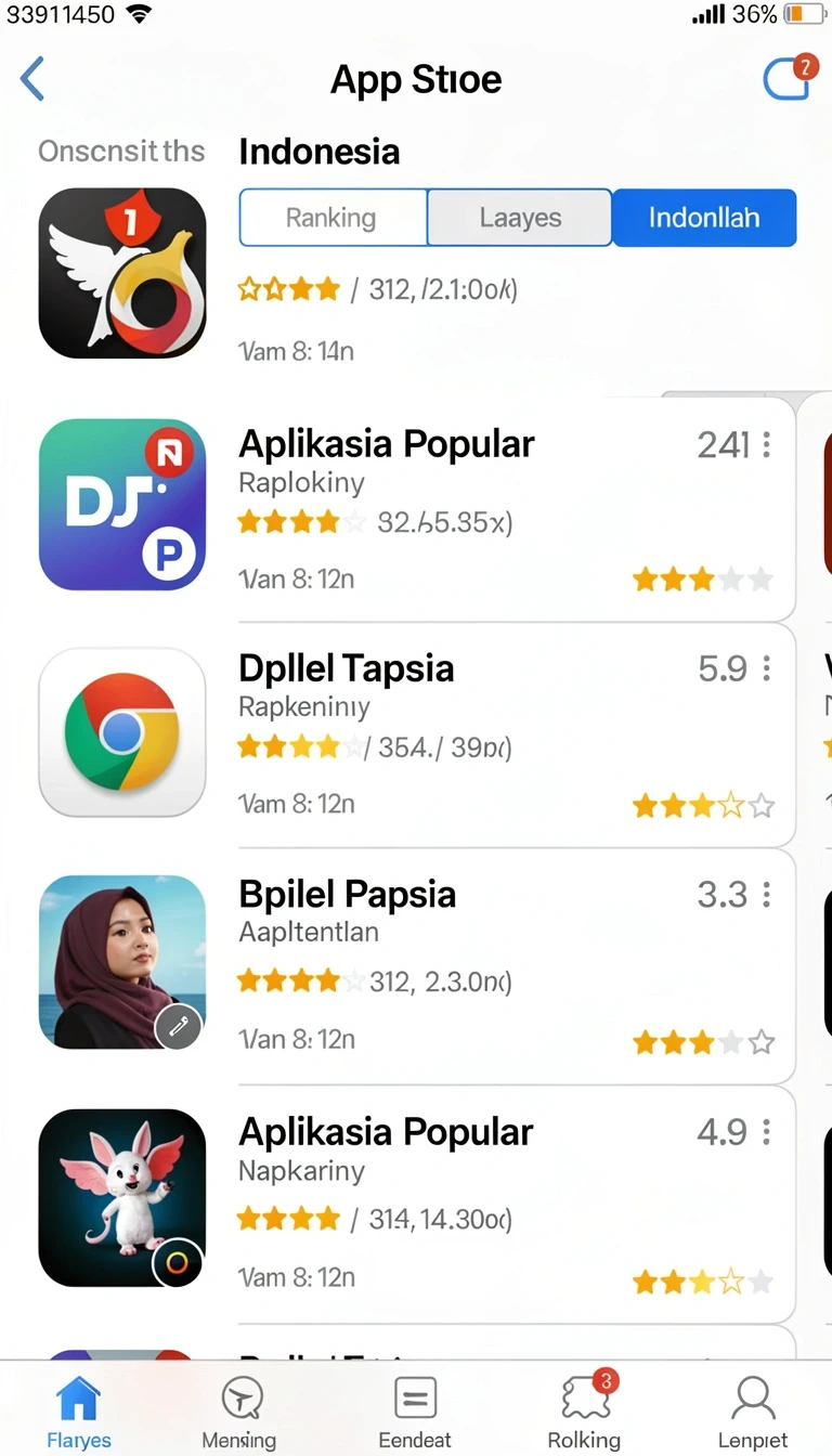 Screenshot Review Aplikasi cakrabola nomor 1